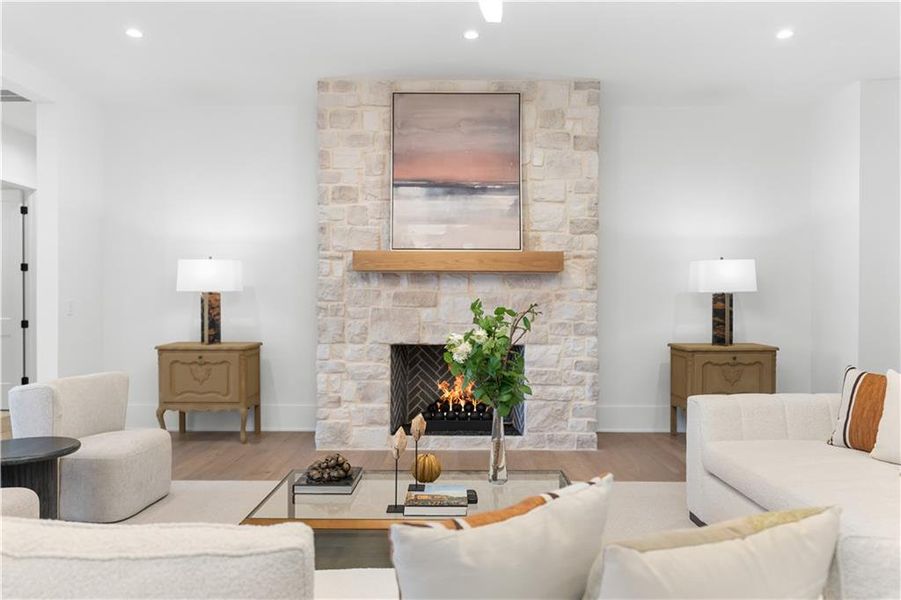 Furnished interior view inside a new home in , Greensboro (Image 12). Furnished interior view inside a new home in , Greensboro (Image 12).