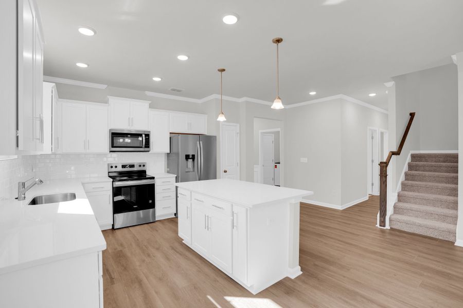 Furnished interior view inside a new home in Carriage Estates, Lexington (Image 8).