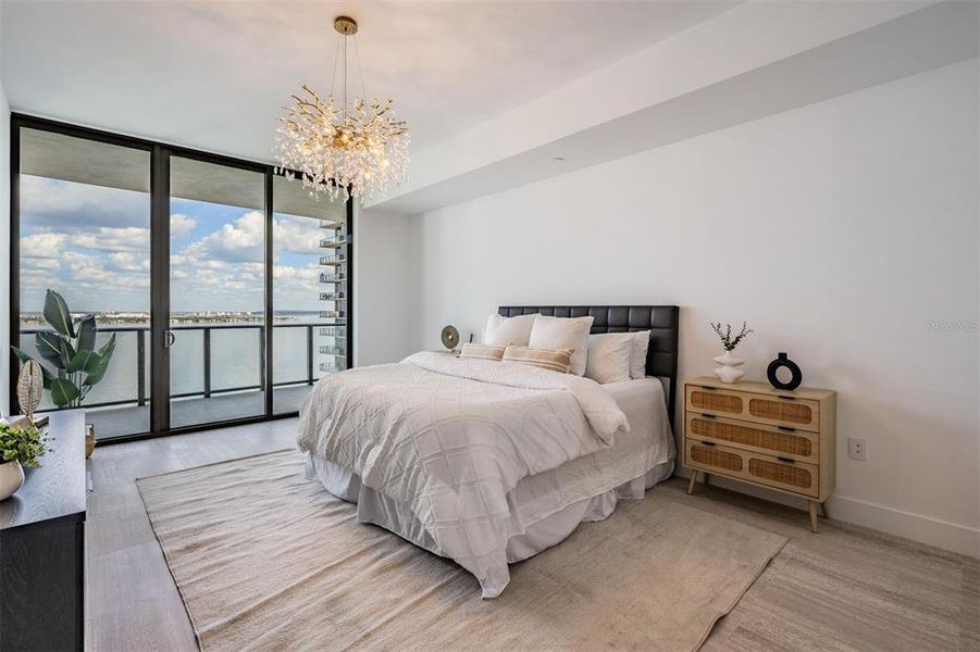 Furnished interior view inside a new home in The Ritz-Carlton Residences, Tampa (Image 39).