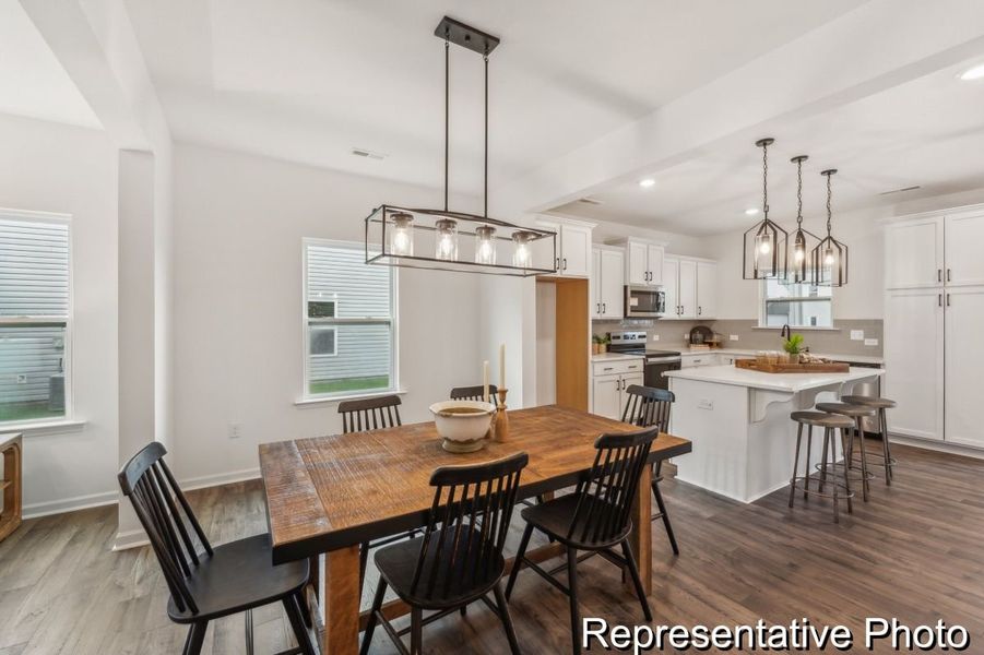 Furnished interior view inside a new home in Edgewater - Cottage Greens, Lancaster (Image 8).