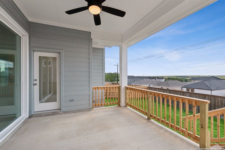 Exterior details and patio area of a home in , San Antonio (Image 3). Exterior details and patio area of a home in , San Antonio (Image 3).