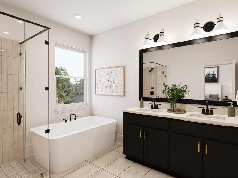 The Starlight - Optional Freestanding Tub