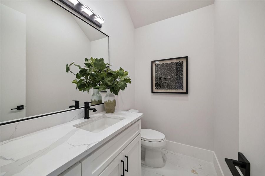 Furnished interior view inside a new home in , Bellaire (Image 16).