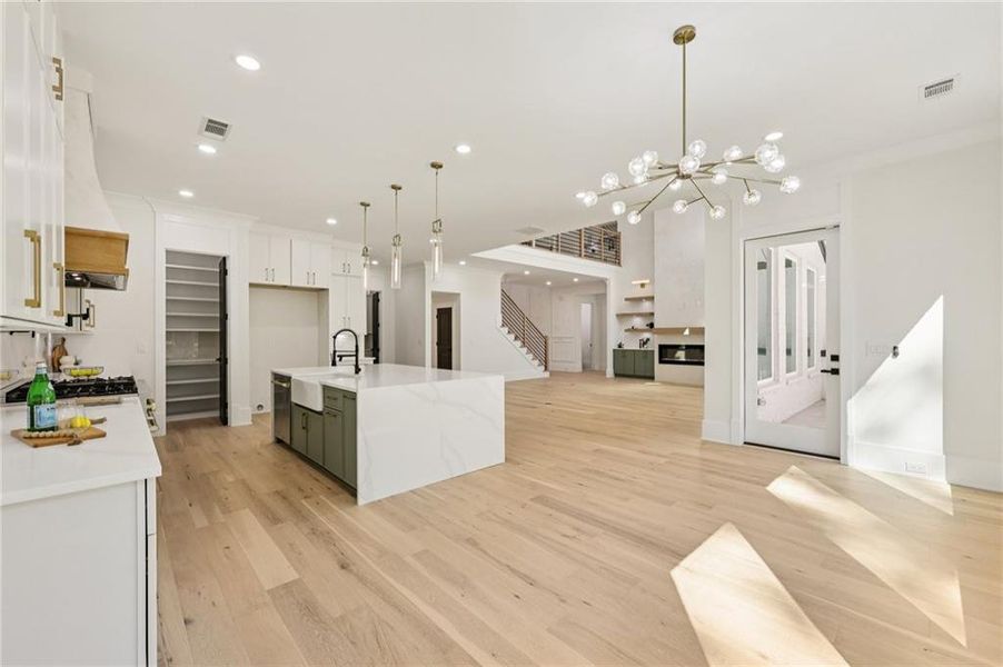 Furnished interior view inside a new home in , Grayson (Image 10).