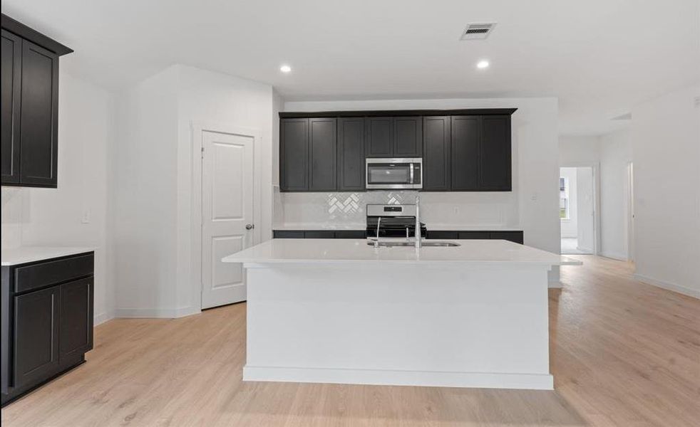 Furnished interior view inside a new home in Sorrento, Richmond (Image 6).