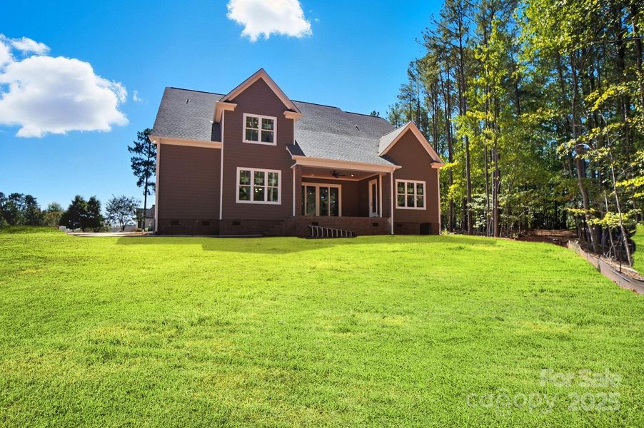 Exterior details and patio area of a home in , York (Image 20).