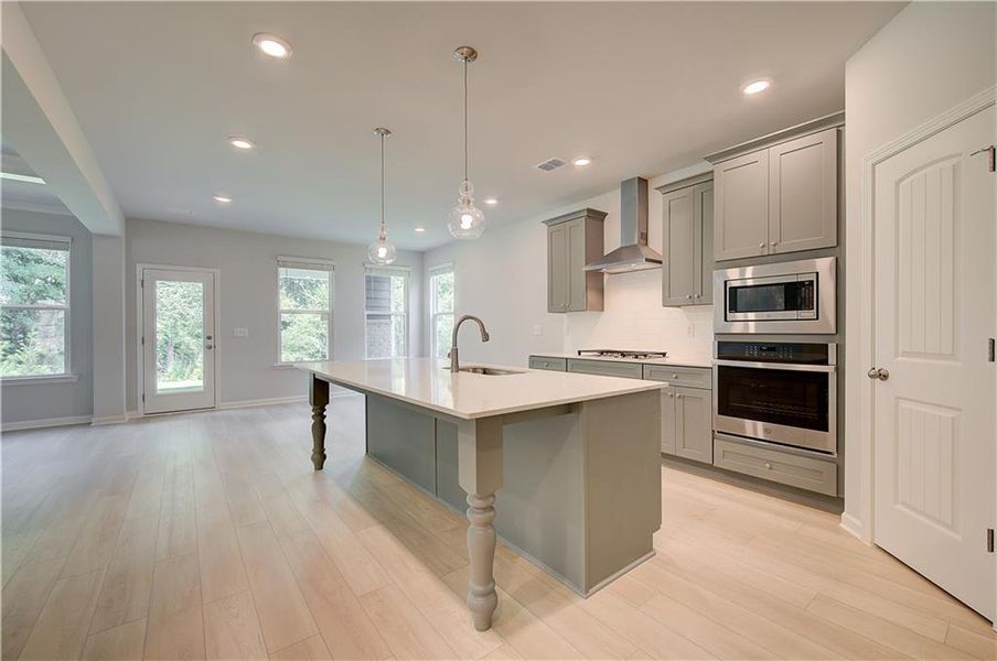 Furnished interior view inside a new home in Northcroft, Loganville (Image 3).