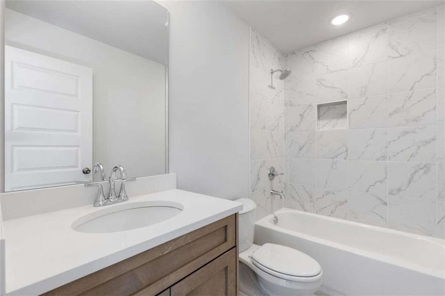 Furnished interior view inside a new home in , Athens (Image 10).