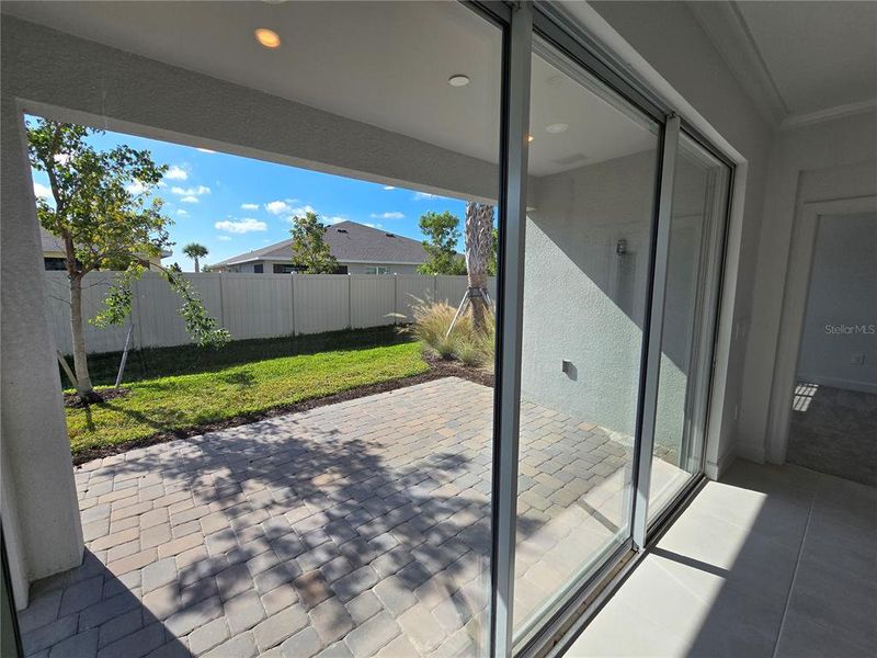 Exterior details and patio area of a home in The Cove at West Port, Port Charlotte (Image 3). Exterior details and patio area of a home in The Cove at West Port, Port Charlotte (Image 3).