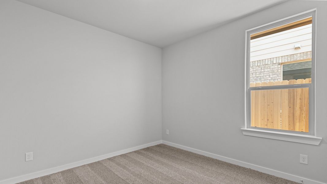 Representative unfurnished interior of a home built from the LAS CRUCES by D.R. Horton in Northwest Passage, Midland (Image 16). Representative unfurnished interior of a home built from the LAS CRUCES by D.R. Horton in Northwest Passage, Midland (Image 16).