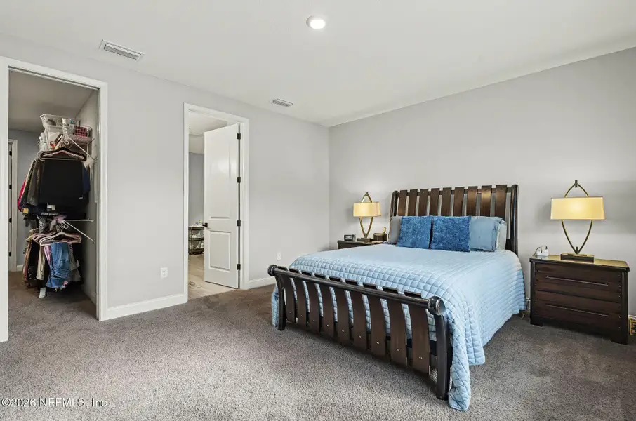 Furnished interior view inside a new home in Courtney Oaks in SilverLeaf, St. Augustine (Image 5).