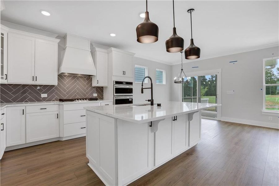 Furnished interior view inside a new home in Twin Lakes, Hoschton (Image 8).