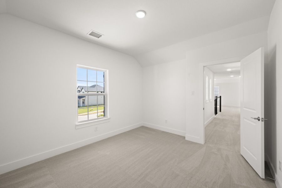 Spacious, unfurnished interior of a new home in Inspiration Collection at View at the Reserve, Mansfield (Image 23).