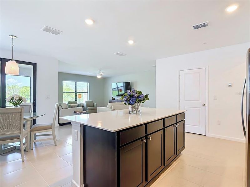 Furnished interior view inside a new home in Caloosa Cove, Labelle (Image 12).