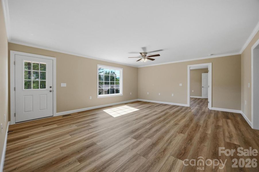 Spacious, unfurnished interior of a new home in , Morganton (Image 17).