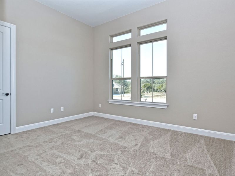 Representative unfurnished interior of a home built from the Catalina by Giddens Homes in Clearwater Ranch, Liberty Hill (Image 121).