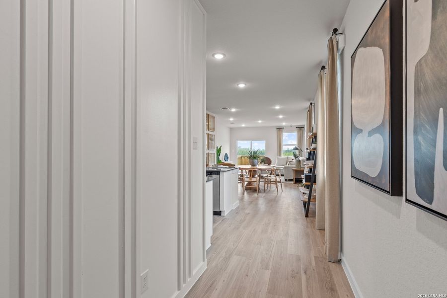 Furnished interior view inside a new home in Park Place, New Braunfels (Image 8).