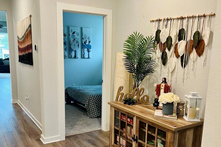 Furnished interior view inside a new home in , Cypress (Image 12).