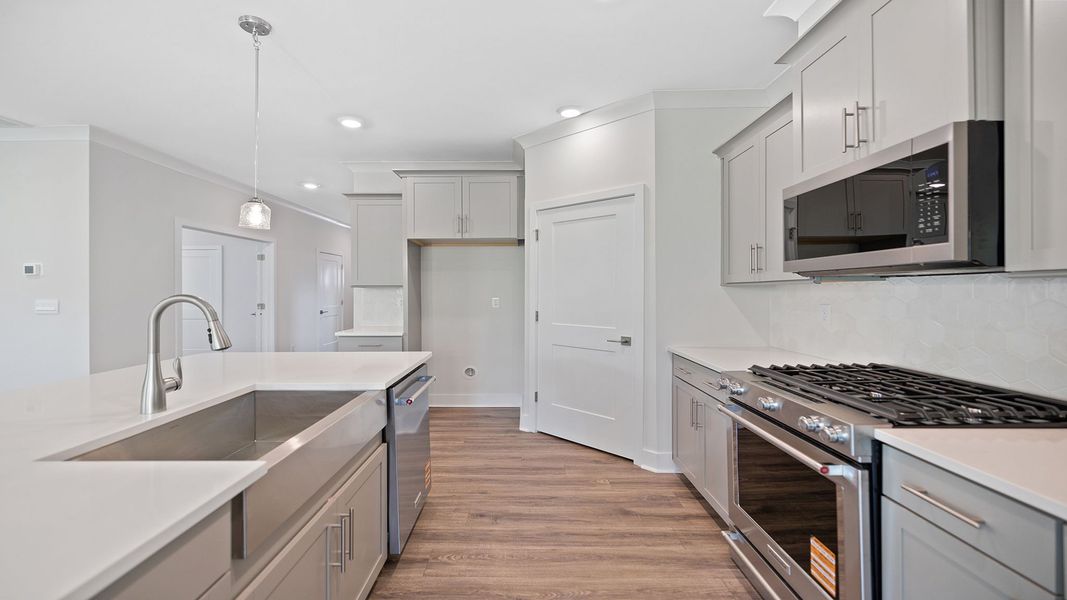 Furnished interior view inside a new home in Whitehawk Meadows, Travelers Rest (Image 8).