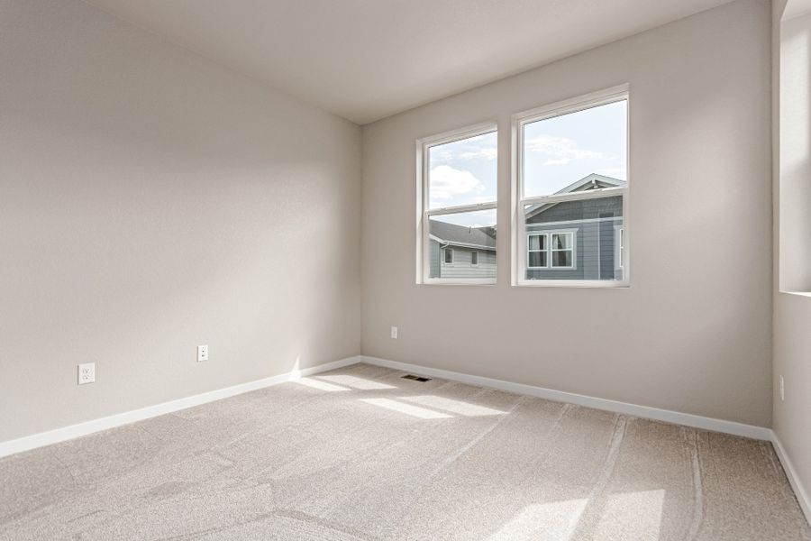 Spacious, unfurnished interior of a new home in Arras Park, Thornton (Image 21). Spacious, unfurnished interior of a new home in Arras Park, Thornton (Image 21).