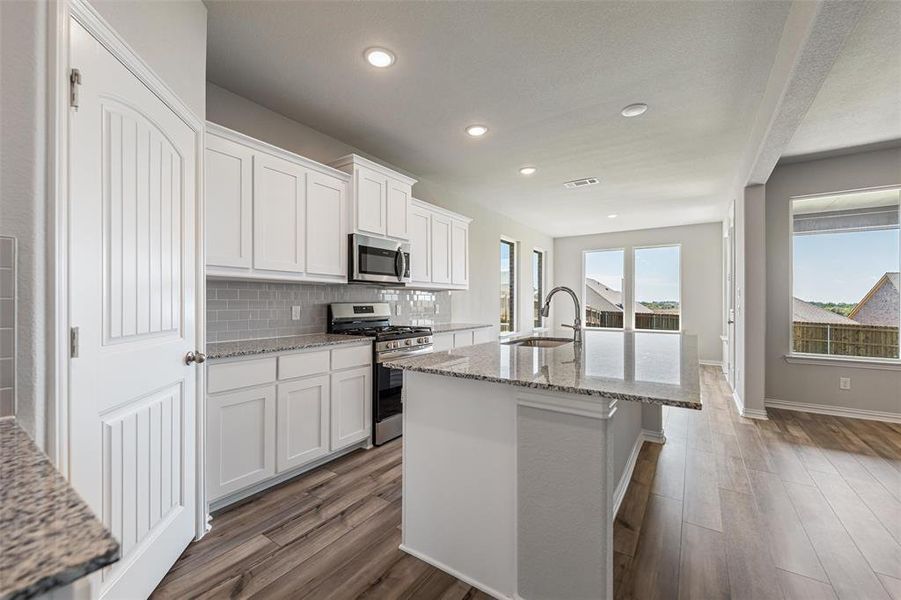 Furnished interior view inside a new home in Liberty Pointe, Gainesville (Image 7). Furnished interior view inside a new home in Liberty Pointe, Gainesville (Image 7).