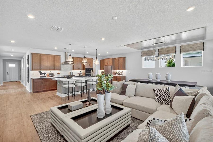 Furnished interior view inside a new home in Crosswind Ranch, Parrish (Image 14).