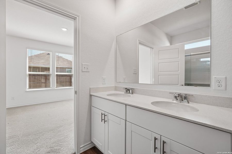 Furnished interior view inside a new home in Dove Song, Marion (Image 13).