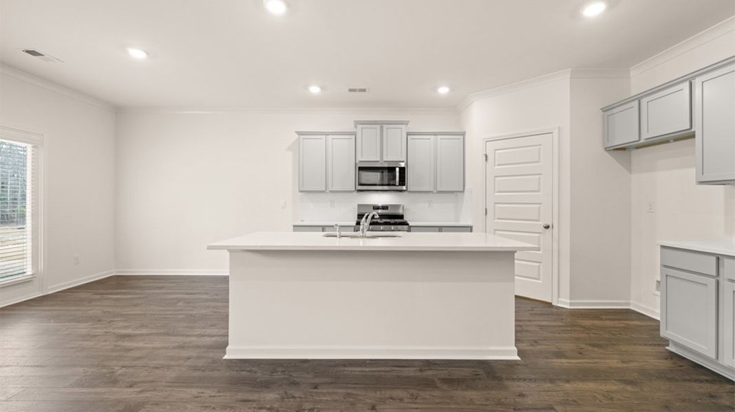 Furnished interior view inside a new home in Independence, Loganville (Image 5).