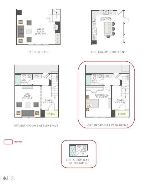 Twinleaf Townes - Plan 2 - Nola - 2219_F