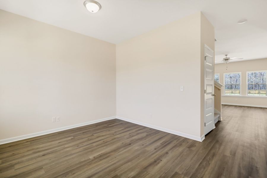 Representative unfurnished interior of a home built from the The Bagley by RTS Homes in Grand Reserve, Hinesville (Image 12).
