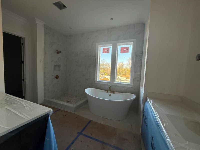 The Somerville E Primary Suite Bathroom