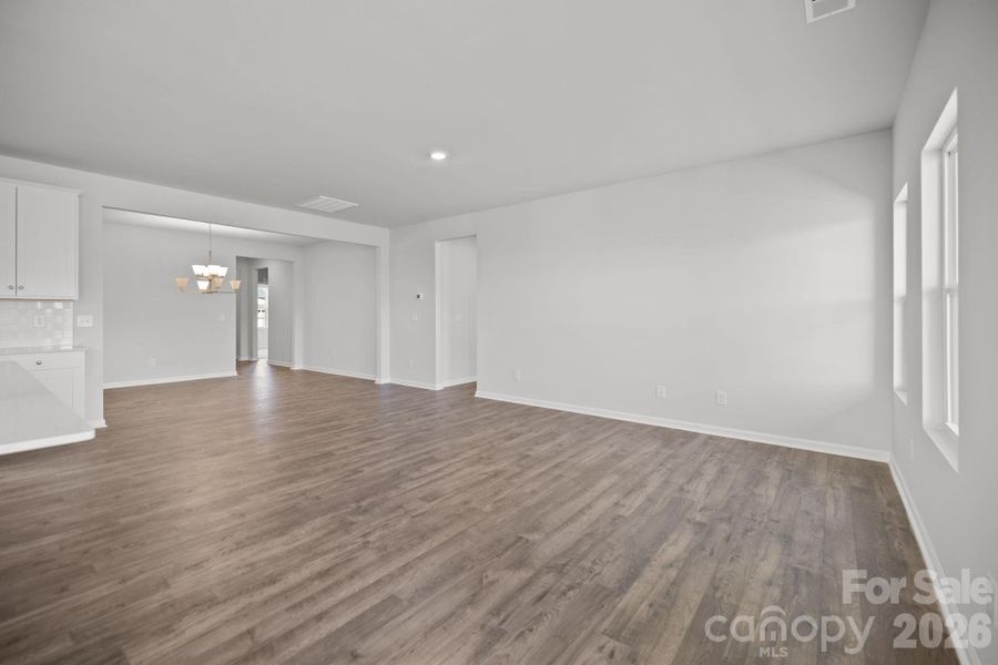 Spacious, unfurnished interior of a new home in Cottages at Wingate, Wingate (Image 21). Spacious, unfurnished interior of a new home in Cottages at Wingate, Wingate (Image 21).