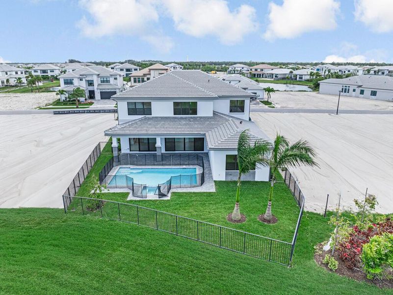 Furnished interior view inside a new home in Apex at Avenir, Palm Beach Gardens (Image 7). Furnished interior view inside a new home in Apex at Avenir, Palm Beach Gardens (Image 7).