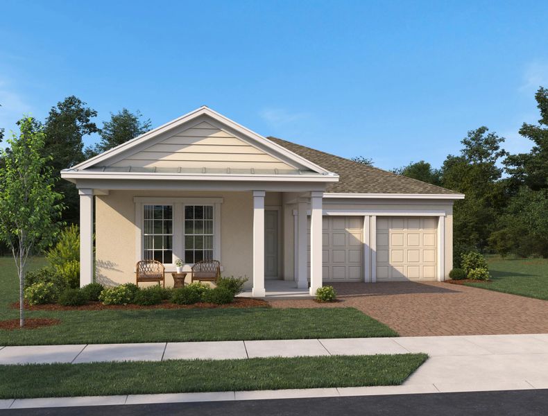 Representative exterior photo of a completed home built from the t by Ashton Woods in Lake Cawood Traditional, Windermere, FL (Image 14).