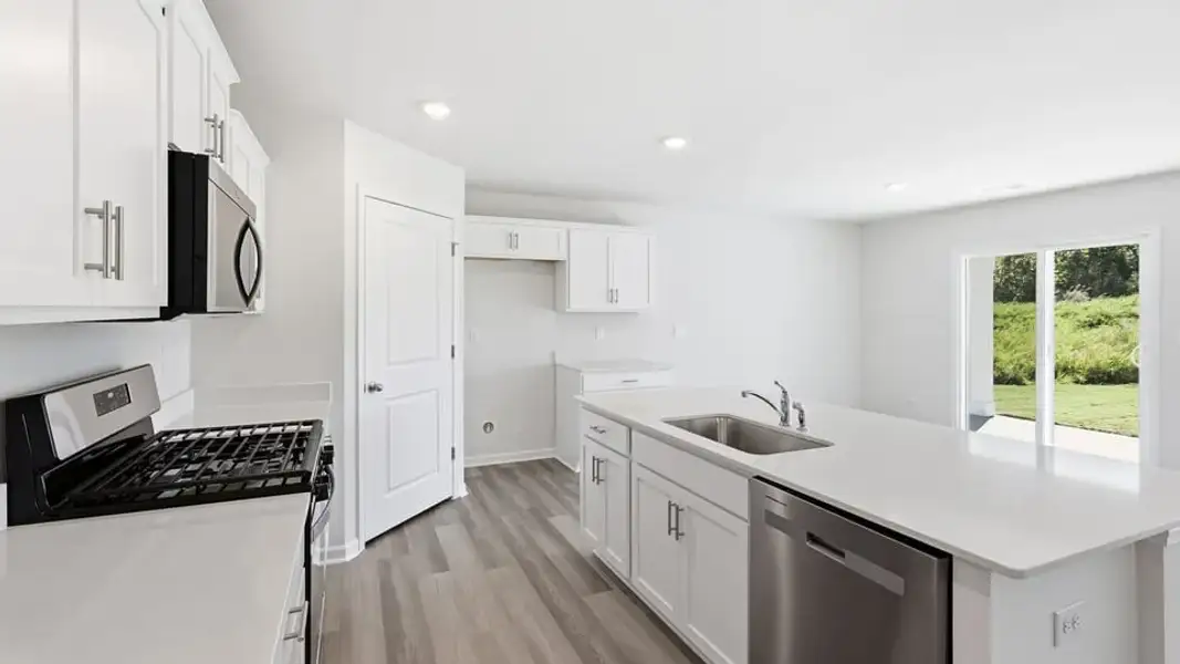 Furnished interior view inside a new home in Waverly Station, Greenwood (Image 8).