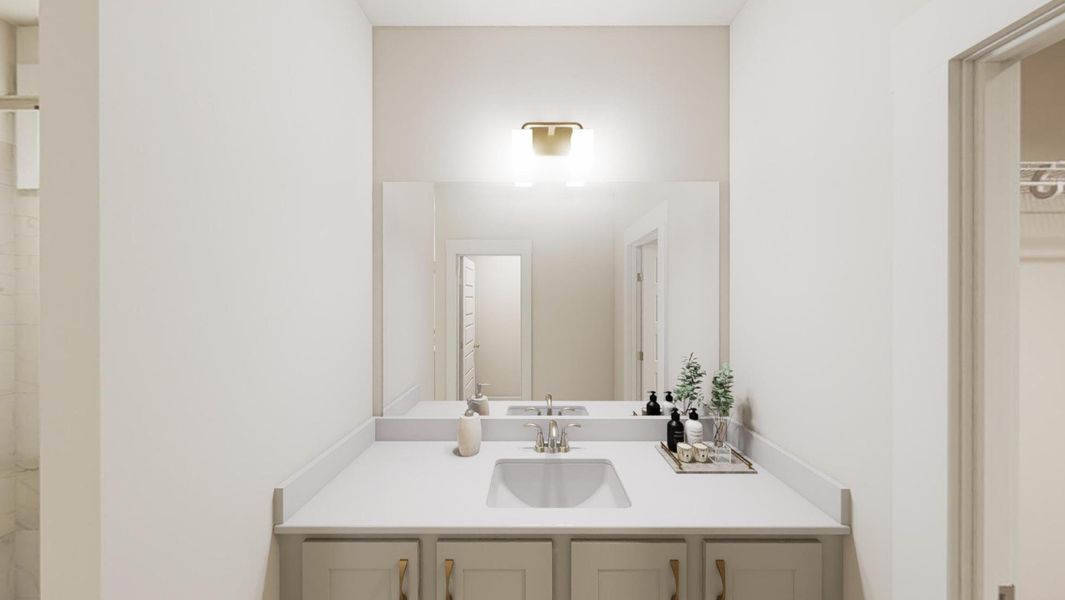 Furnished interior view inside a new home in Golden Gate, High Point (Image 5).