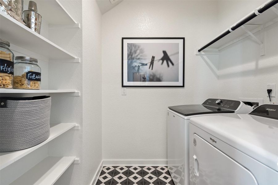 Downstairs Laundry ** Photo of Model Home, not actual Home** Downstairs Laundry ** Photo of Model Home, not actual Home**