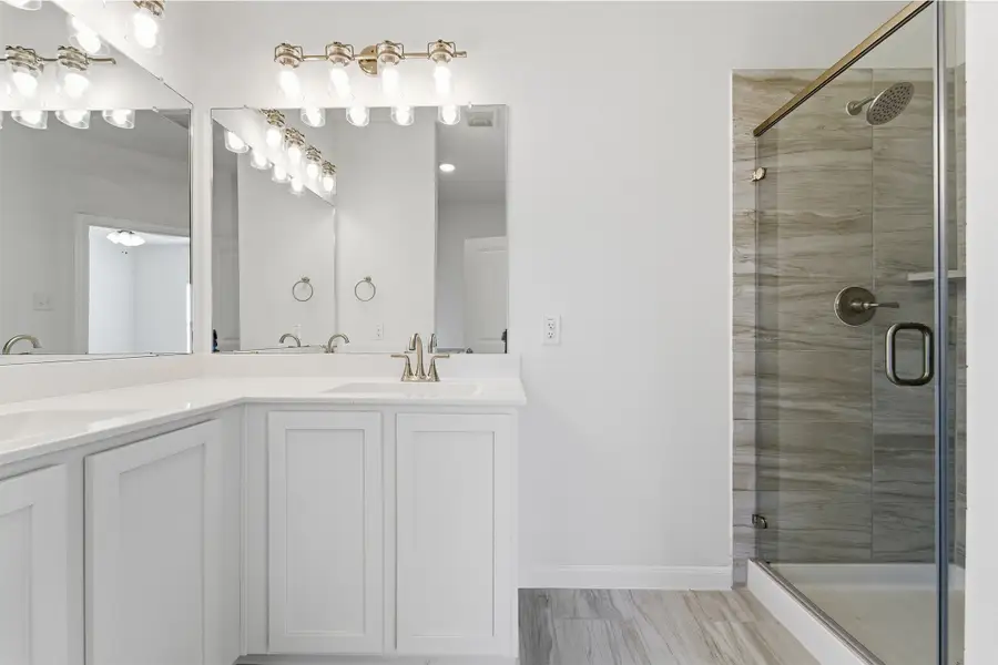 Furnished interior view inside a new home in Pebblebrook, Sherman (Image 8).