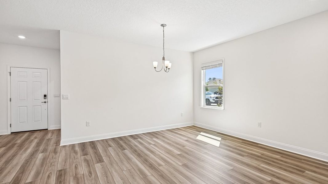 Representative unfurnished interior of a home built from the Melody by Maronda Homes in Winding River, St. Marys (Image 18). Representative unfurnished interior of a home built from the Melody by Maronda Homes in Winding River, St. Marys (Image 18).