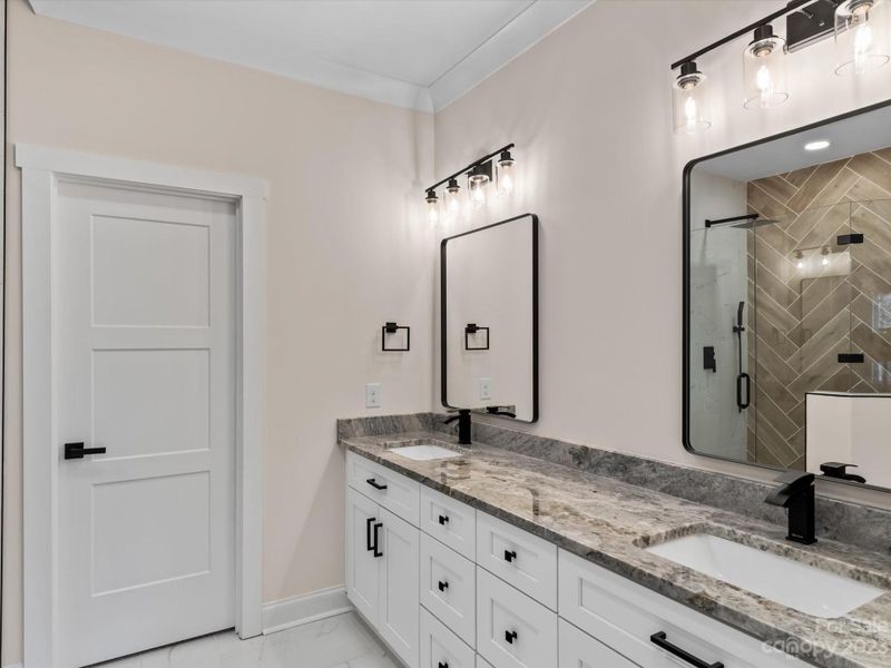 Spa Like Primary Bath w/Double Sink Vanity