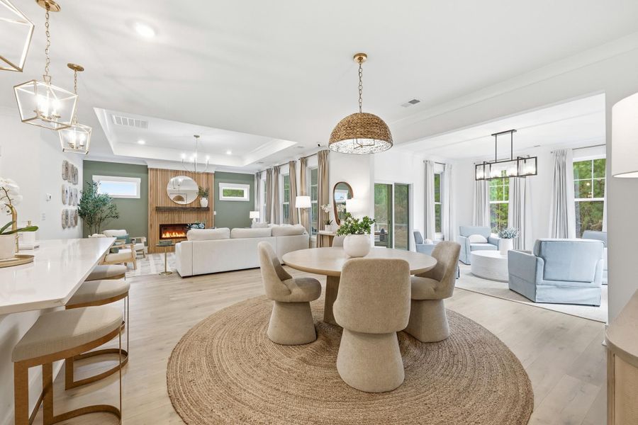 Furnished interior view inside a new home in Westwood Reserve, Conway (Image 12).