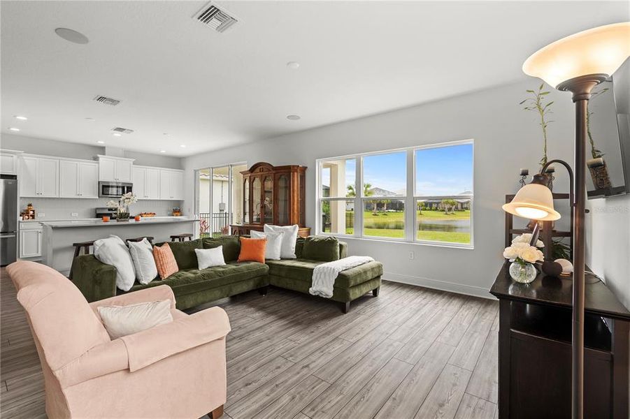 Furnished interior view inside a new home in , Sarasota (Image 57).