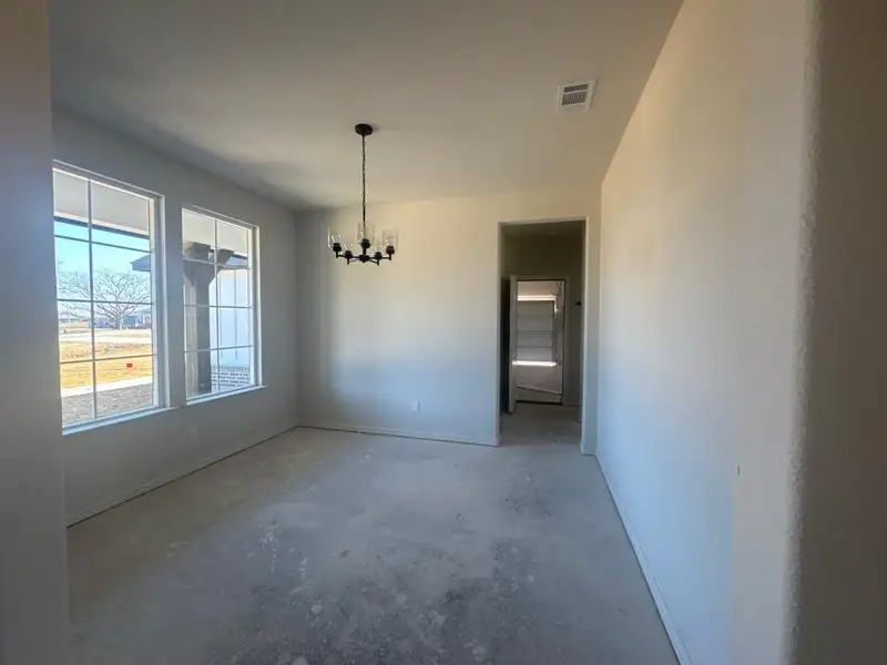 In-progress construction of a new home in Terra Escalante, Blue Ridge, TX (Image 11).