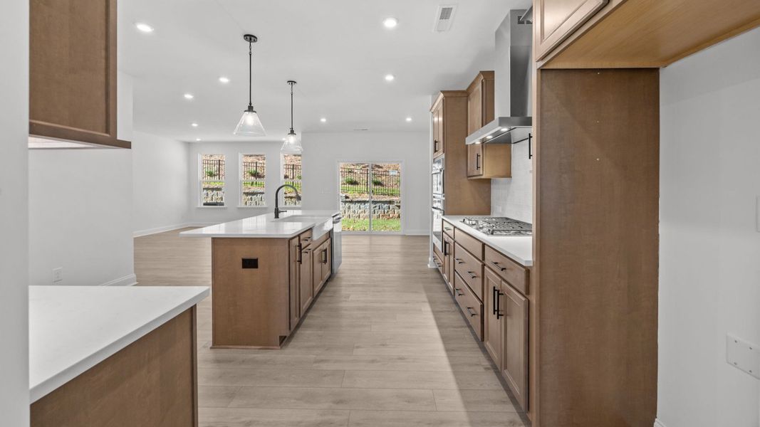 The Fairfield by DRB Homes in Farms at Bellingham Mooresville NC - Kitchen