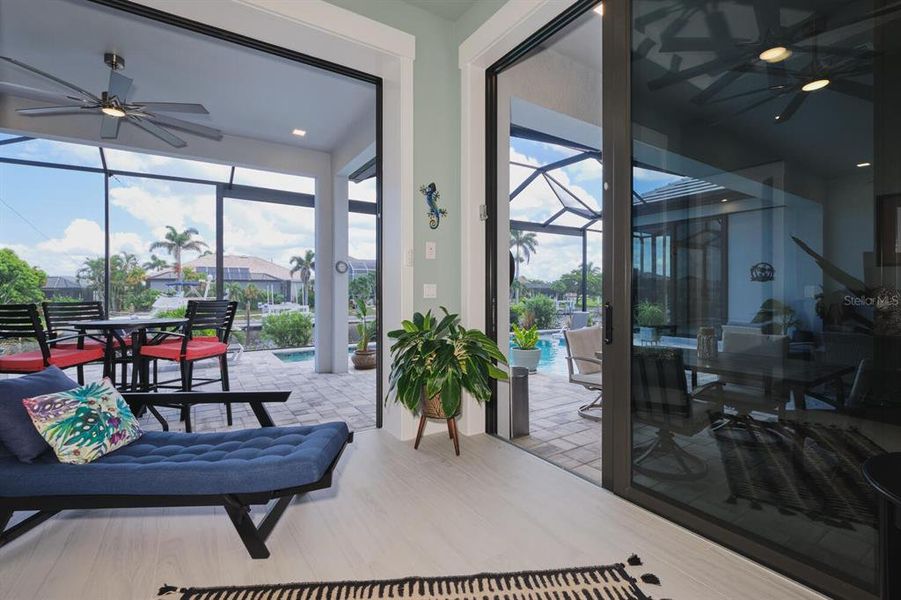 Furnished interior view inside a new home in , Punta Gorda (Image 10).
