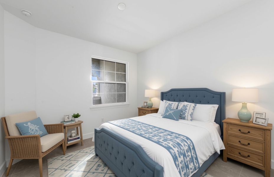 Furnished interior view inside a new home in Shores at Stillwater, Englewood (Image 12).