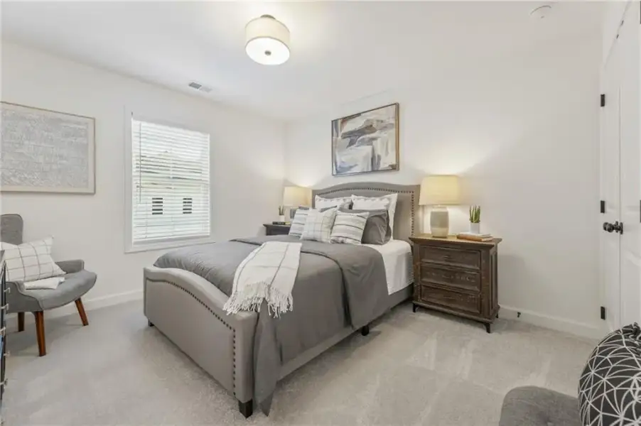 Furnished interior view inside a new home in River Walk Place, Lawrenceville (Image 6).