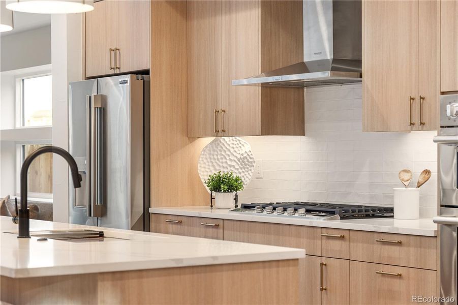 Furnished interior view inside a new home in , Denver (Image 4).