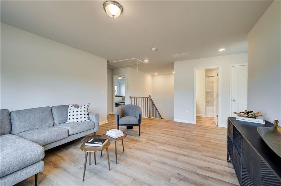 Furnished interior view inside a new home in Bowers Farm, McDonough (Image 10).