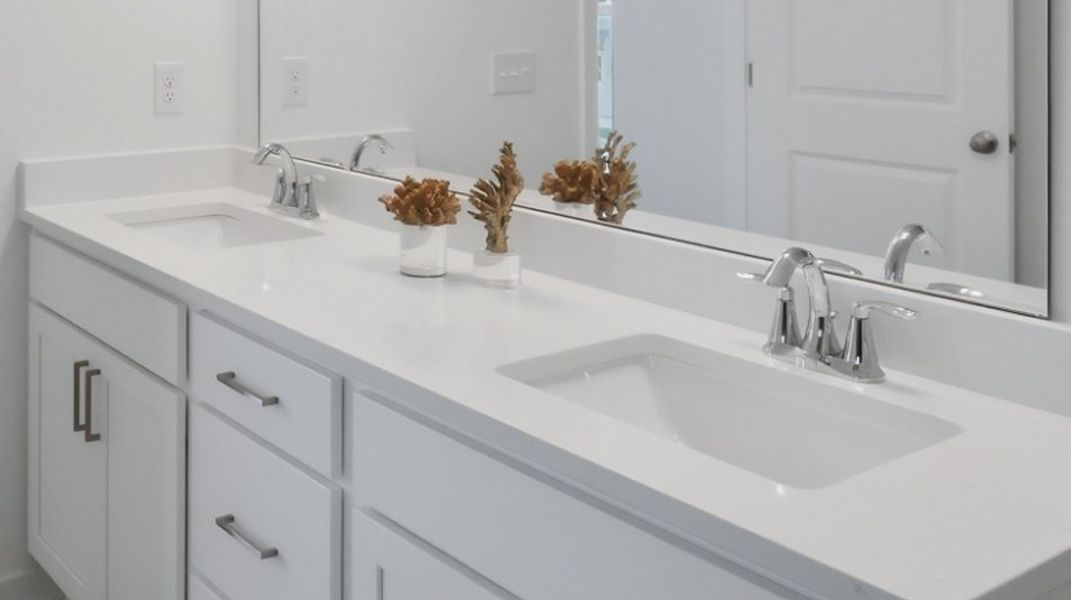 Lost Key Townhomes Sabal Palm EI Owners Bath Double Vanity